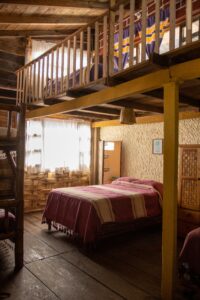 loft bed wood