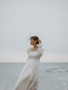 White dress