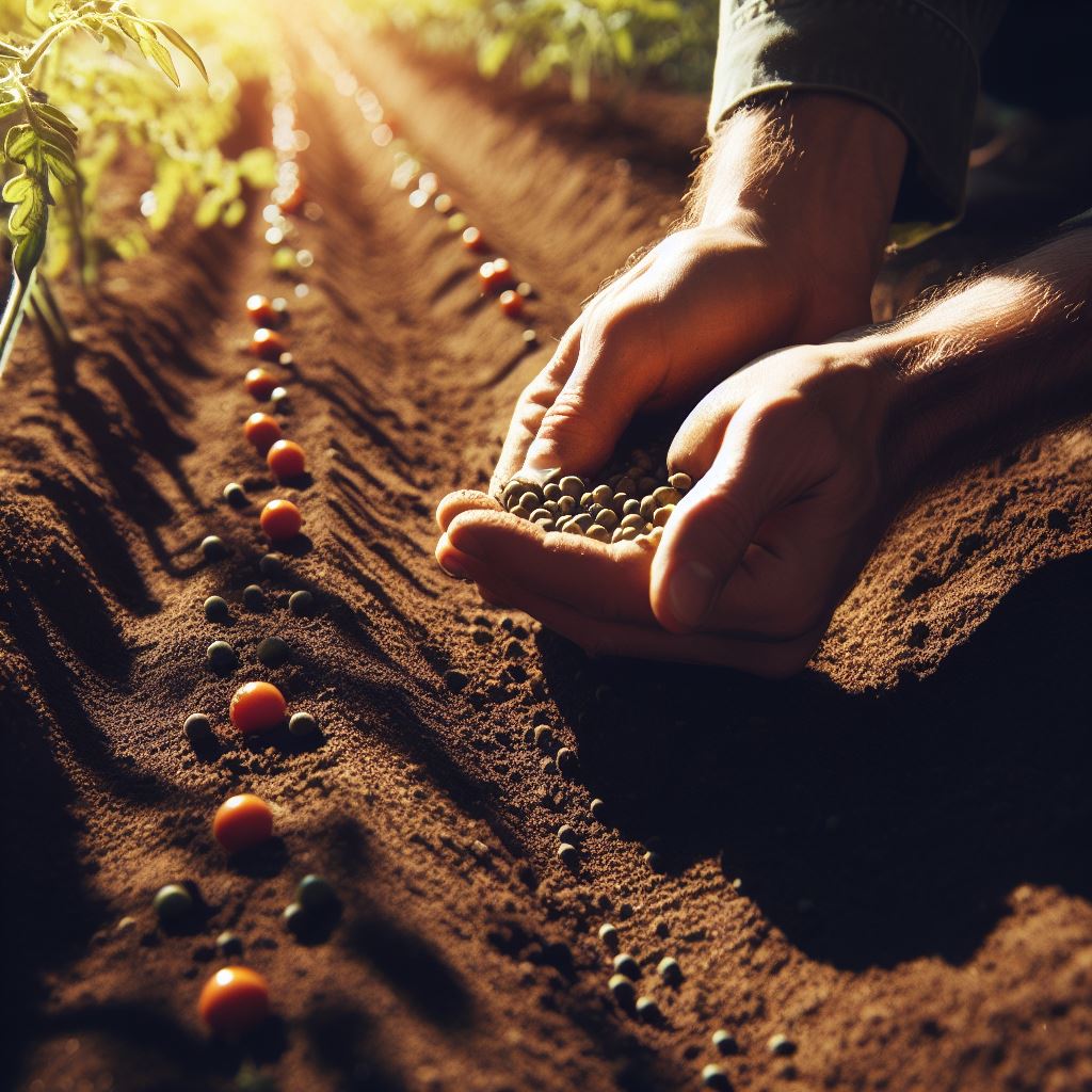 growing tomatoes